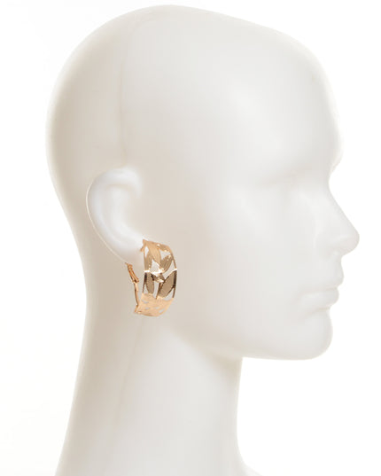 Boucles d'oreilles - Feuille