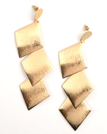 Boucles d'oreilles - Éventail