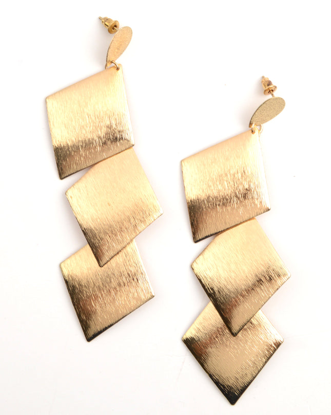 Boucles d'oreilles - Éventail