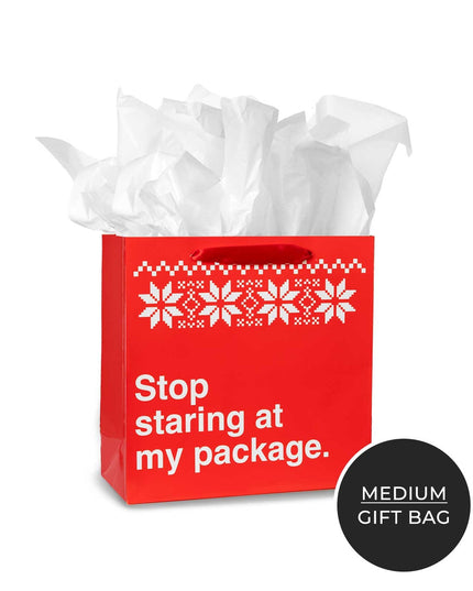 Funny Christmas Gift Bags - Set of 6