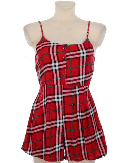 Combinaison à boutons - à carreaux I