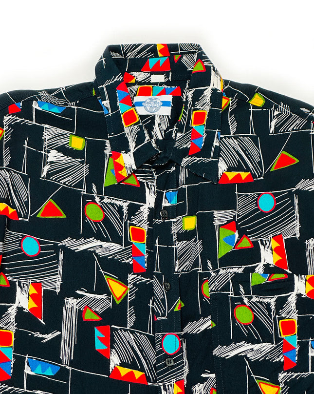 Chemise boutonnée à motif vintage - Collection de pulls de Noël