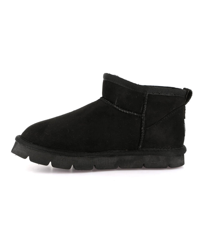 Bottes extra courtes pour femmes Grünland - Noir | Style chic pour les fêtes