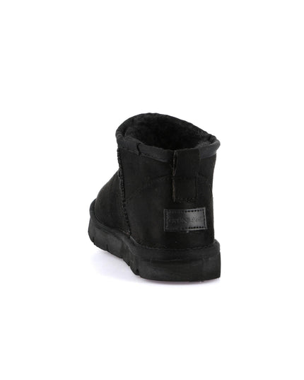 Bottes extra courtes pour femmes Grünland - Noir | Style chic pour les fêtes