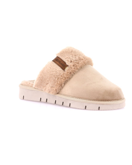 Pantoufles pour femmes Grünland LOXI - Beige | Chaussures festives et confortables