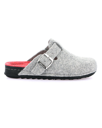 Pantoufles pour femmes Grünland PILA - Cenere Amarena | Confort chic et festif