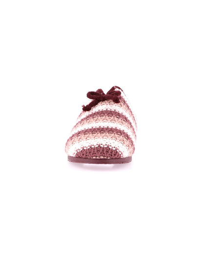 Pantoufles femme Grünland ADRA - Bordeaux Multicolore | Confortables et élégantes pour les vacances