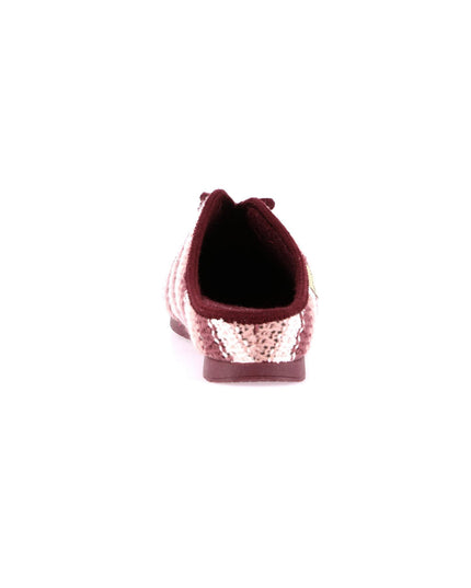 Pantoufles femme Grünland ADRA - Bordeaux Multicolore | Confortables et élégantes pour les vacances