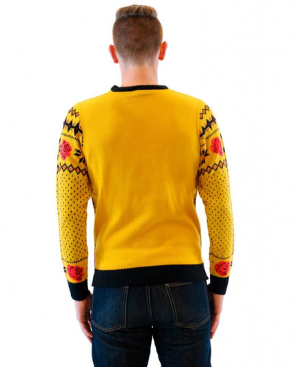 Pull de Noël moche Guns N' Roses