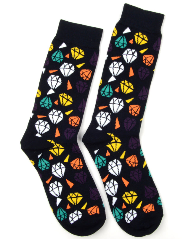 Chaussettes de Noël amusantes - Motif diamant Zokni