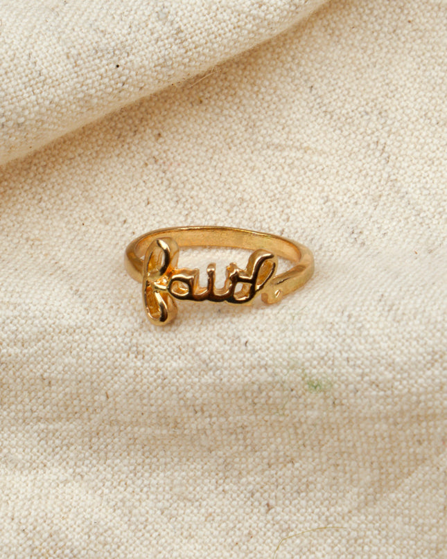 Bague - Design Foi