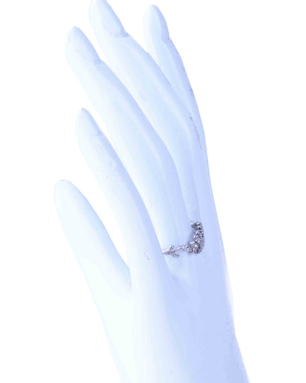 Bague en filigrane de feuilles