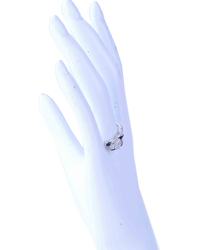 Bague ours en filigrane