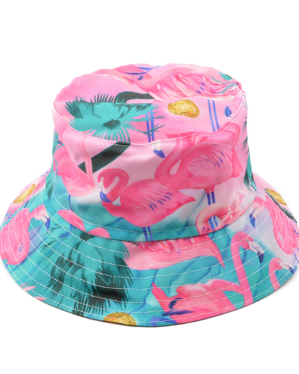 Casquette de pêcheur - Accessoires flamants roses