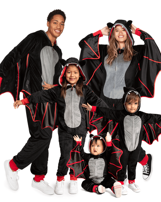 Matching Bat Family Costumes