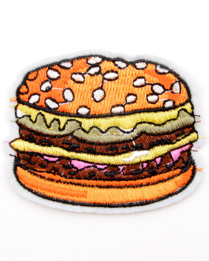 Iron-On Patch - Hamburger