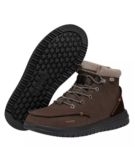 HeyDude - Bottes Bradley en cuir marron