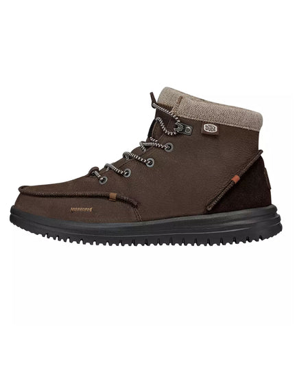 HeyDude - Bottes Bradley en cuir marron