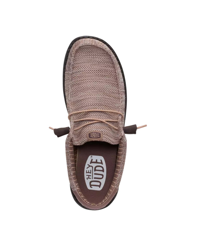 HeyDude - Chaussettes extensibles Wally couleur taupe foncé-marron taupe