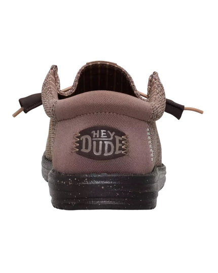 HeyDude - Chaussettes extensibles Wally couleur taupe foncé-marron taupe