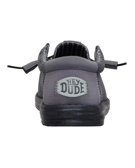 HeyDude - Chaussettes extensibles Wally Gris granit Noir