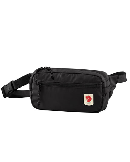 banane Fjallraven High Coast - Noir | Accessoire polyvalent