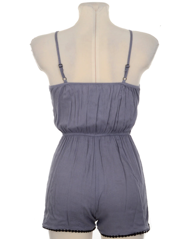 Combinaison brodée - Grise