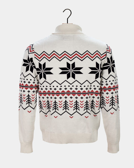 Pull Chamonix pour homme en coton biologique pour les fêtes