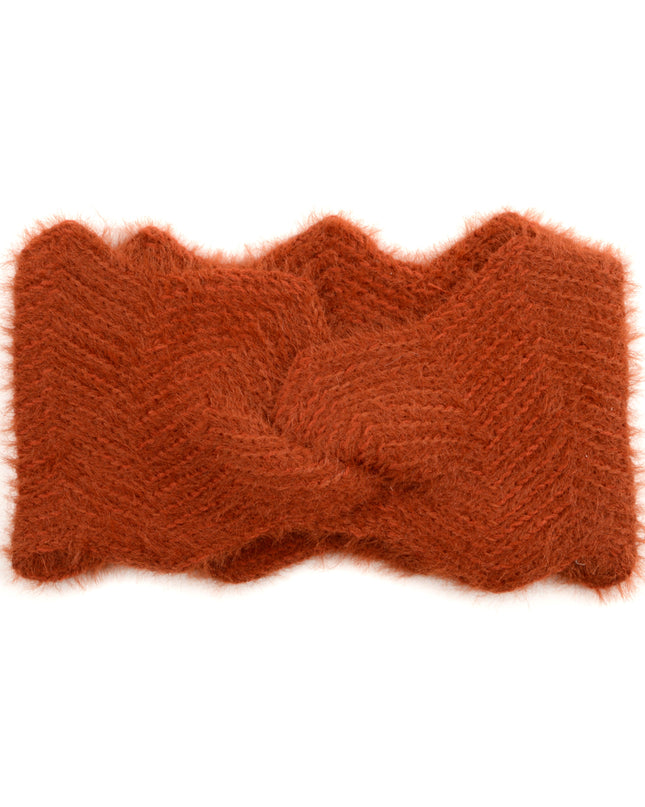 Bandeau ondulé rouge brique | Collection Noël