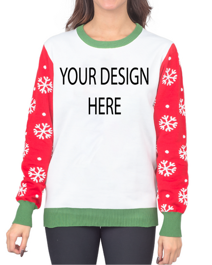 Pull de Noël moche personnalisé pour adulte