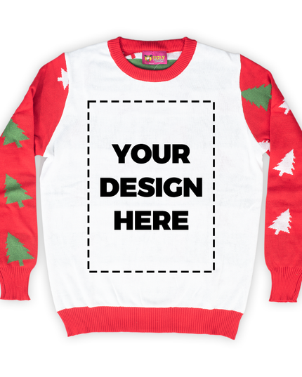 Pull de Noël moche personnalisé pour jeunes