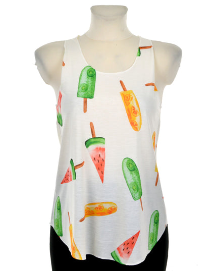 Ice Creams Loose Tank Top for Men and Women