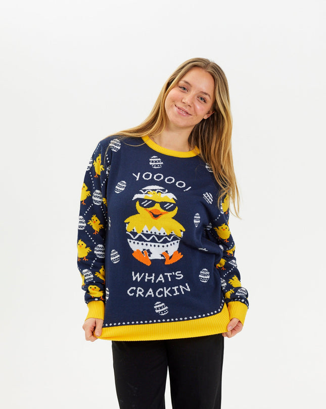 Pull de Pâques tendance pour femme