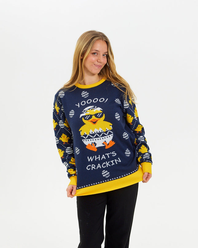 Pull de Pâques tendance pour femme