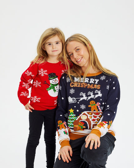 Pull de Noël Merry Crispmas pour femmes - Modèle le plus vendu