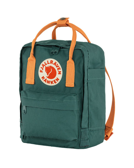 Sac à dos Fjällräven Kånken Mini - Vert arctique et orange épicé