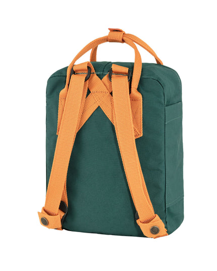 Sac à dos Fjällräven Kånken Mini - Vert arctique et orange épicé