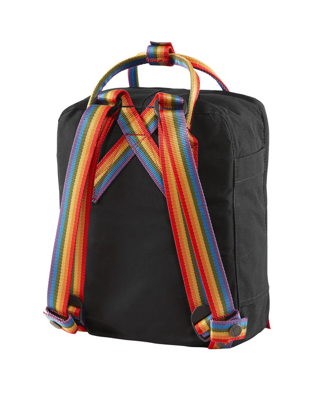 Fjällräven Kånken Mini - Noir-Arc-en-ciel | Idée cadeau originale