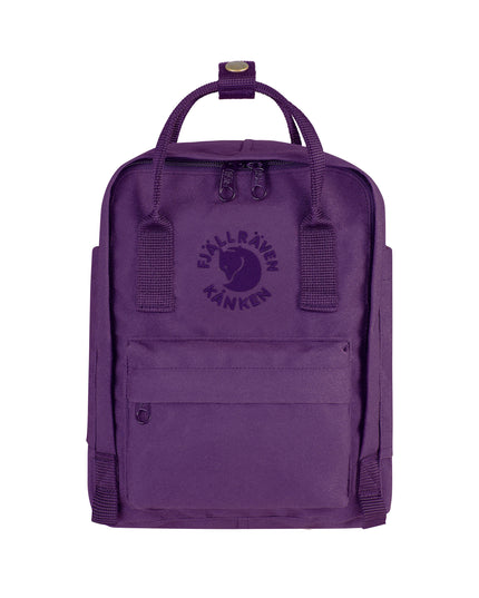 Fjallraven Re-Kanken Mini - Coffret Cadeau Violet Foncé