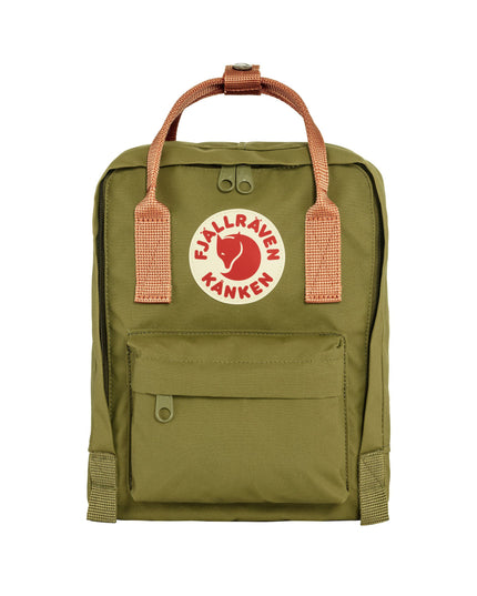 Sac à dos Fjällräven Kånken Mini - Vert feuillage et sable pêche