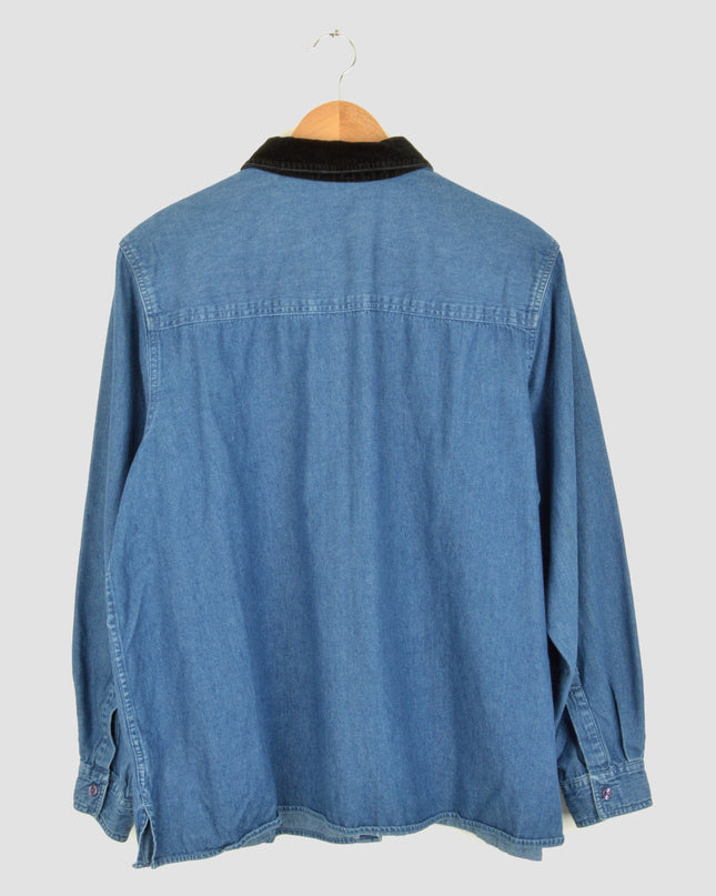 Chemise de Noël vintage - Motif bonhomme de neige pour des fêtes réussies