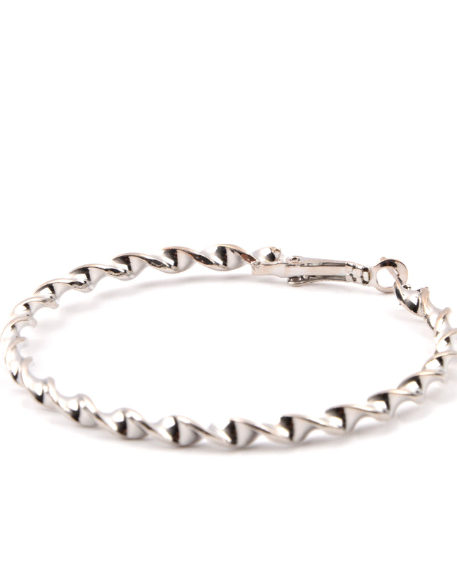 Boucles d'oreilles créoles spirales