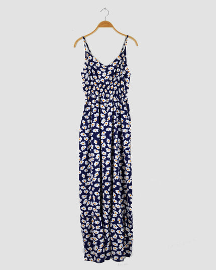 Robe longue - Marguerite | Bleue