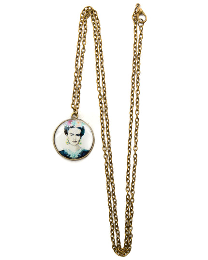 Collier photo - Frida Kahlo I | Accessoires pour femmes
