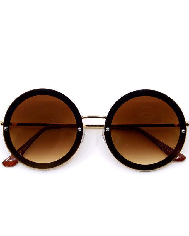 Grand rond - Marron | Accessoire polyvalent