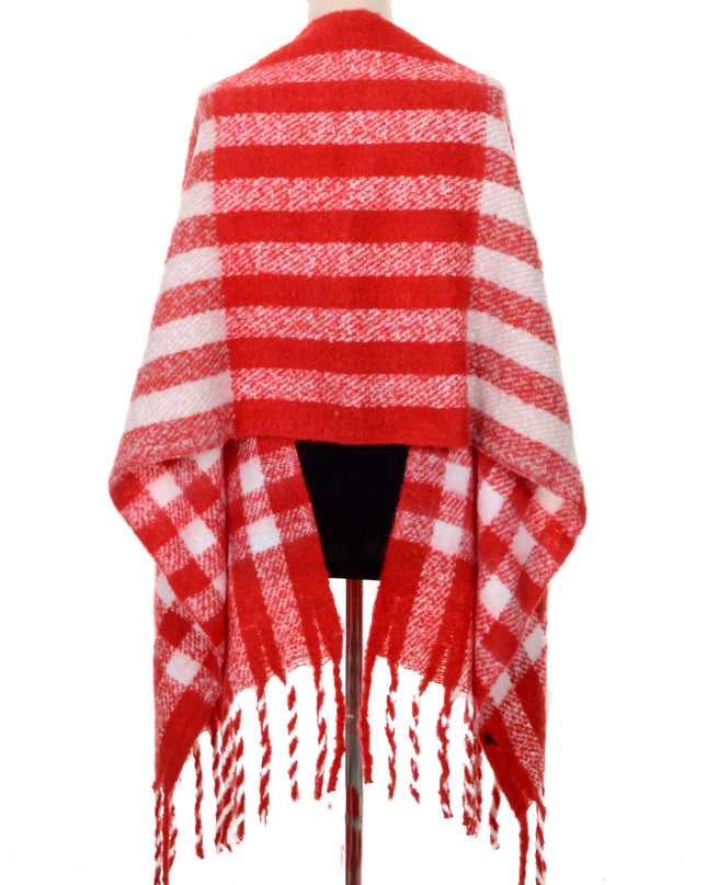 Écharpe à carreaux rouges I | Mots-clés : Accessoires, Collections limitées