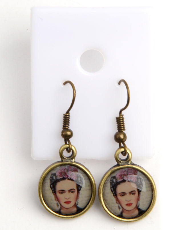 Petites boucles d'oreilles - Frida V | Boucles d'oreilles de fête pour femmes