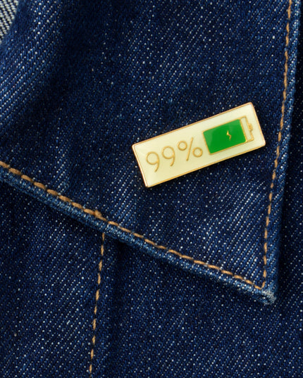 Pin's à 99 % - Accessoire unique