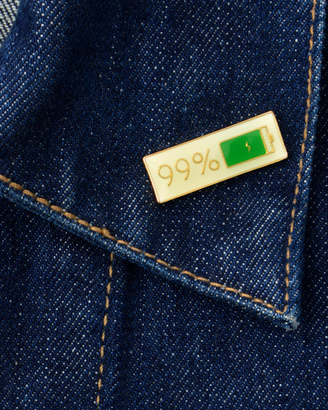 Pin's à 99 % - Accessoire unique