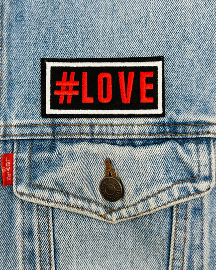 Écusson - #AMOUR | Idéal pour les cadeaux de la Saint-Valentin